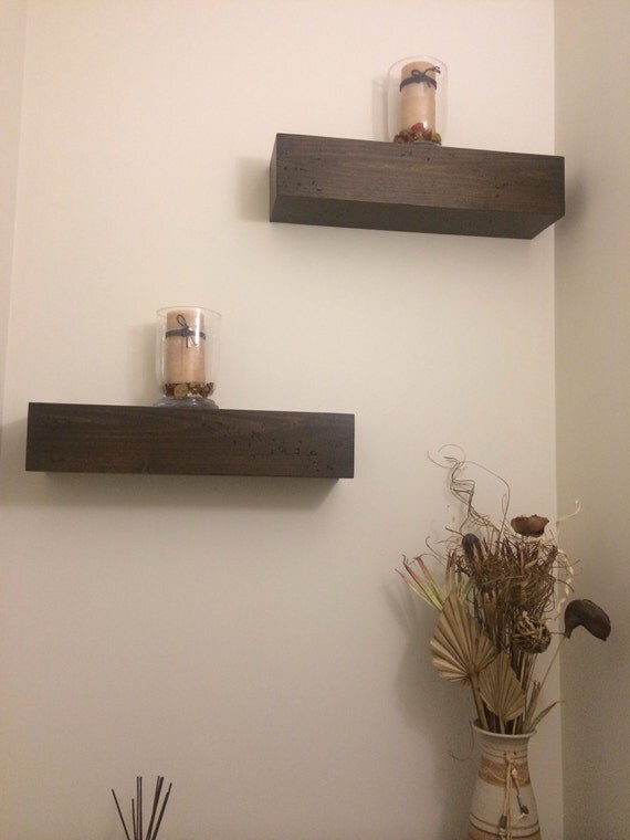Small floating shelf. by CustomCornersLLC on Etsy