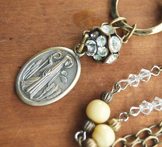 Catholic jewelry Religious Catholic Necklace Catholic Saint