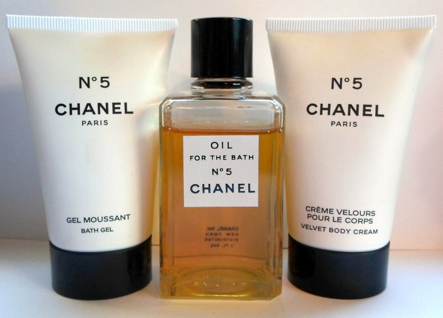 Lot Original Chanel No.5 Bath Oil with by