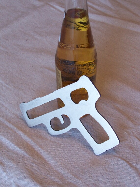 Pistol Shaped Bottle Opener