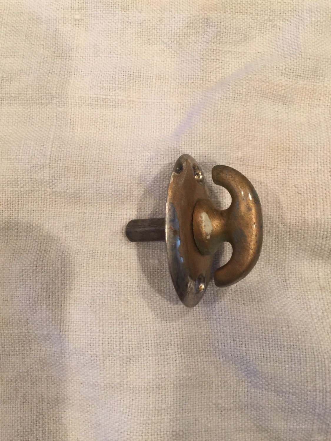 Small Vintage Antique Door Knob Thumb Latch