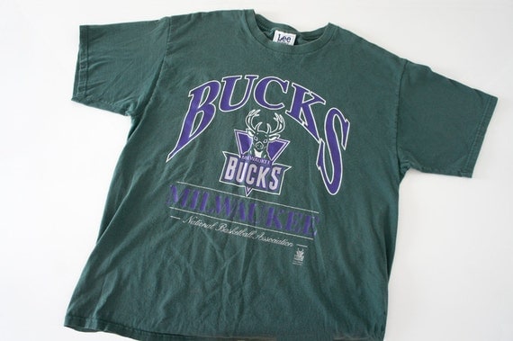 milwaukee bucks vintage shirt