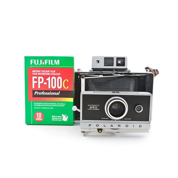 POLAROID Automatic 250 Land Camera with new 4.5V by ShutterLightOC