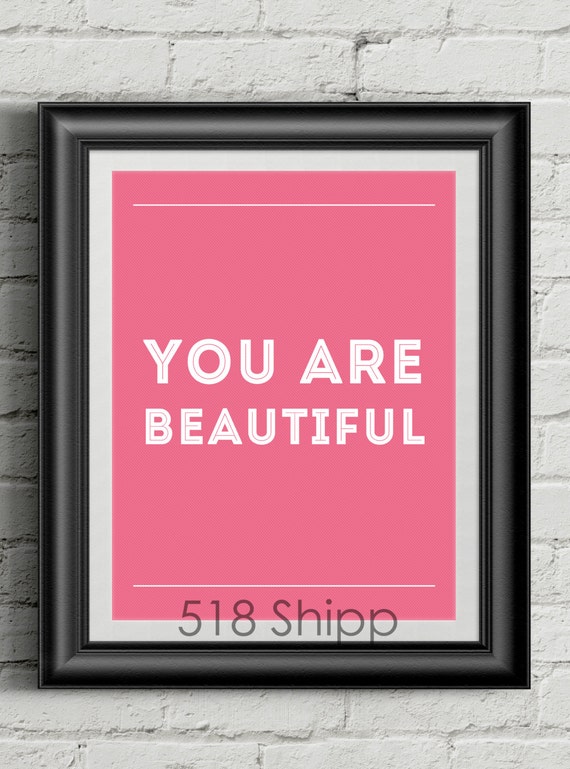 34+ You Are Beautiful Wall Decor Gif