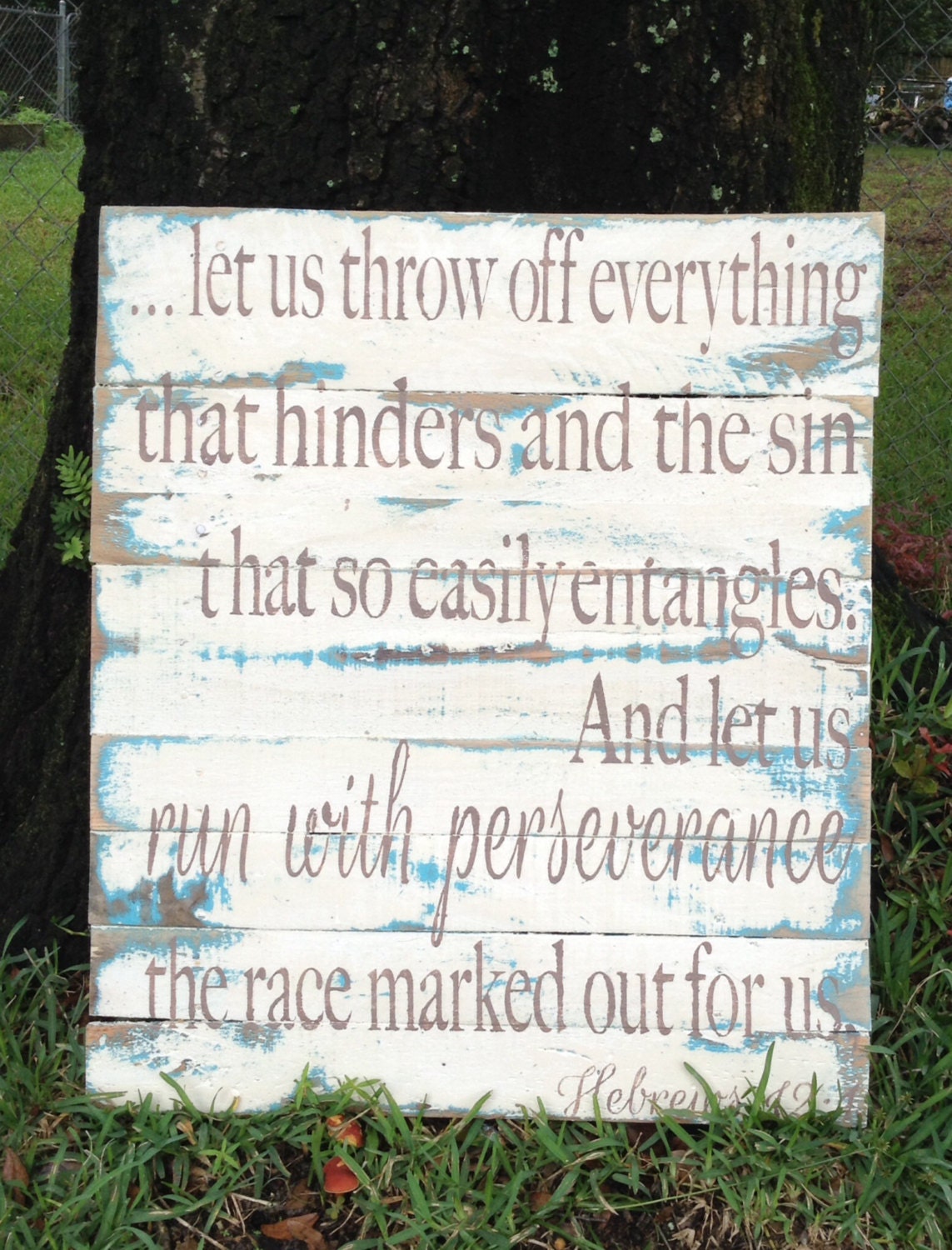 Let us throw off everything that hinders by RescuedandRepurposed