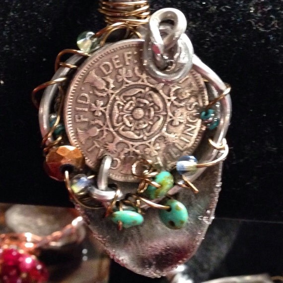 Items similar to Bent Spoon Bracelet on Etsy