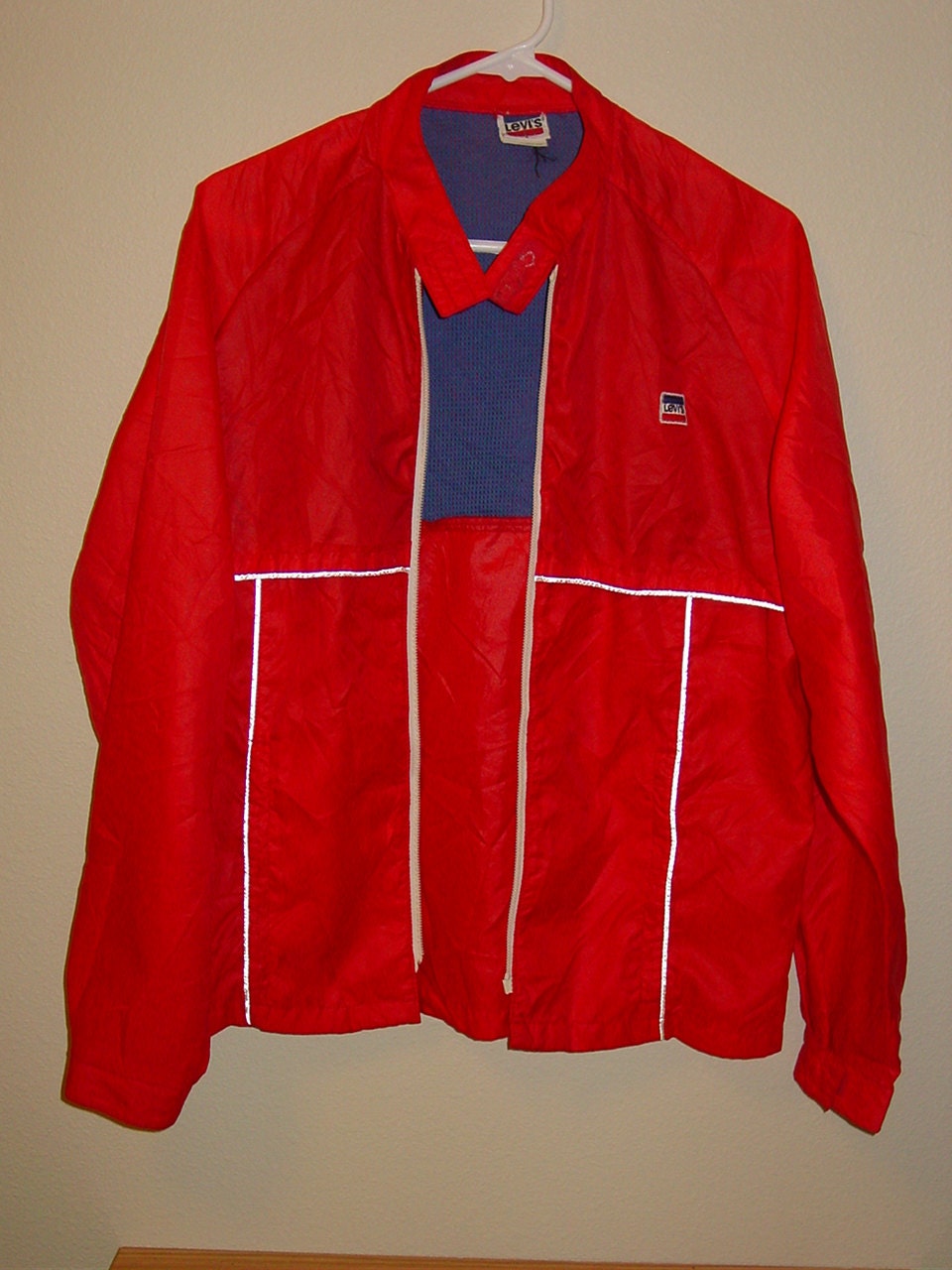 vintage 1984 Levis USA Olympics jacket Broken Zipper