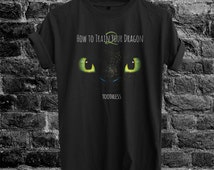 how to train your dragon toothless t shirt