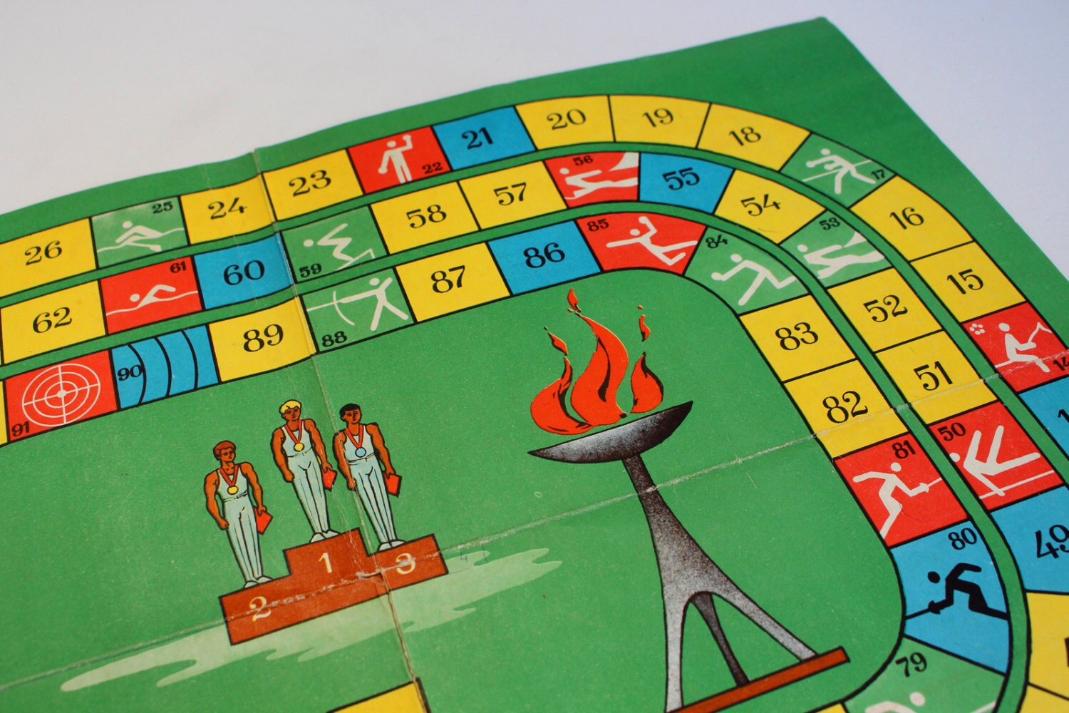 Craps game board