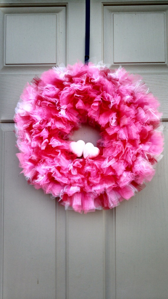 Valentines Day Tulle Wreaths Page Two | Valentine's Day Wikii