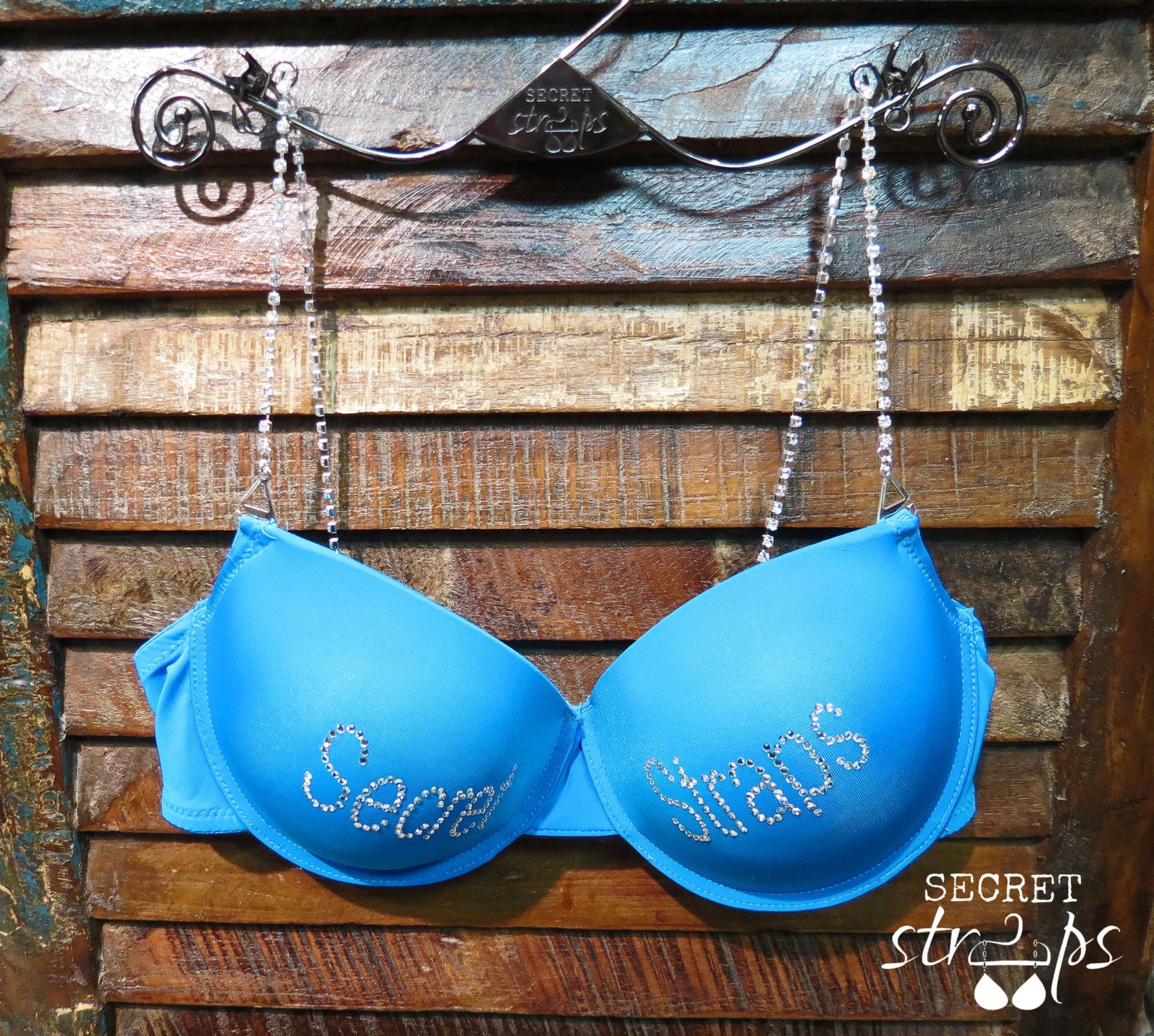 Rhinestone Bling Bra Straps for Holiday Prom or Wedding Dress