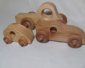 Wooden toy cars and truck an essential collection of classic wooden cars - free shipping