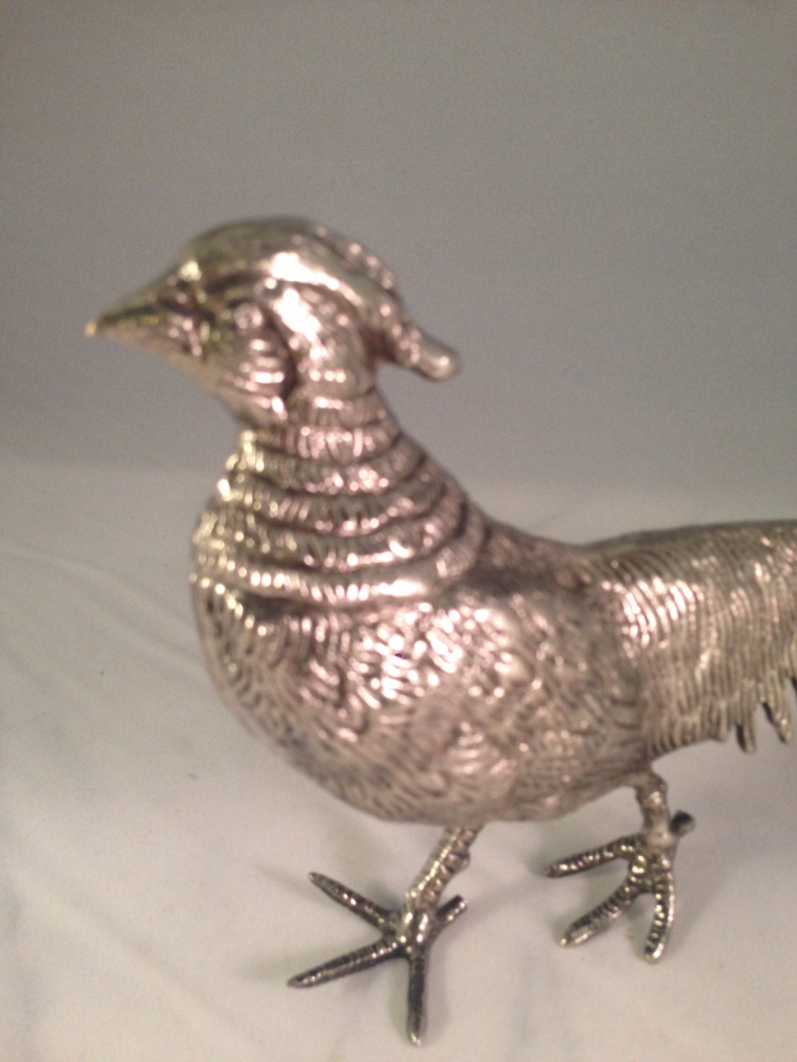 decorative pheasant figurines