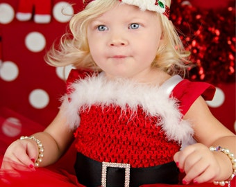 ... Mrs. Claus Tutu Dress, Christmas Pageant Dress, Mrs. Claus Santa,.