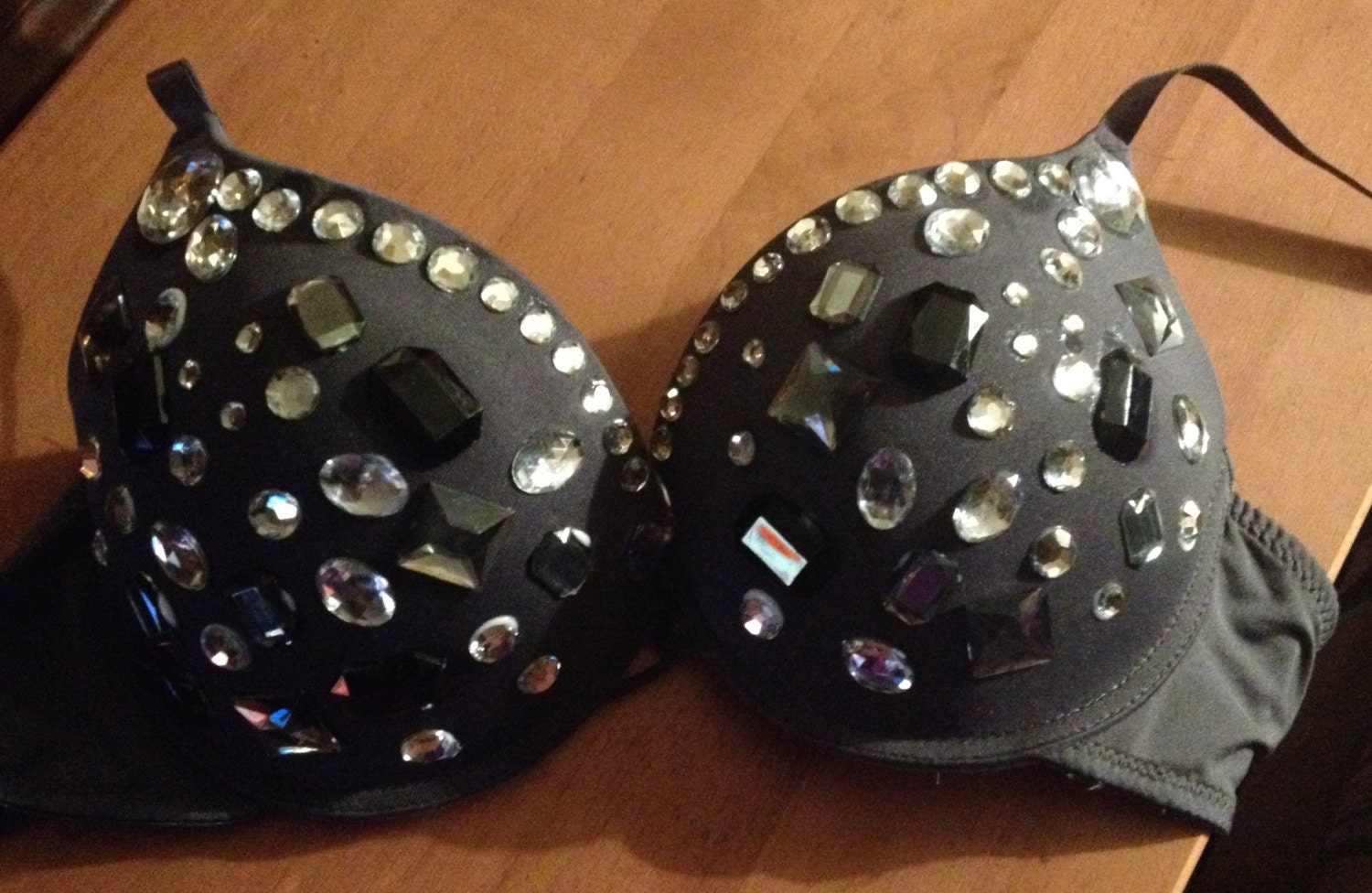 RHINESTONE BRA bling bling