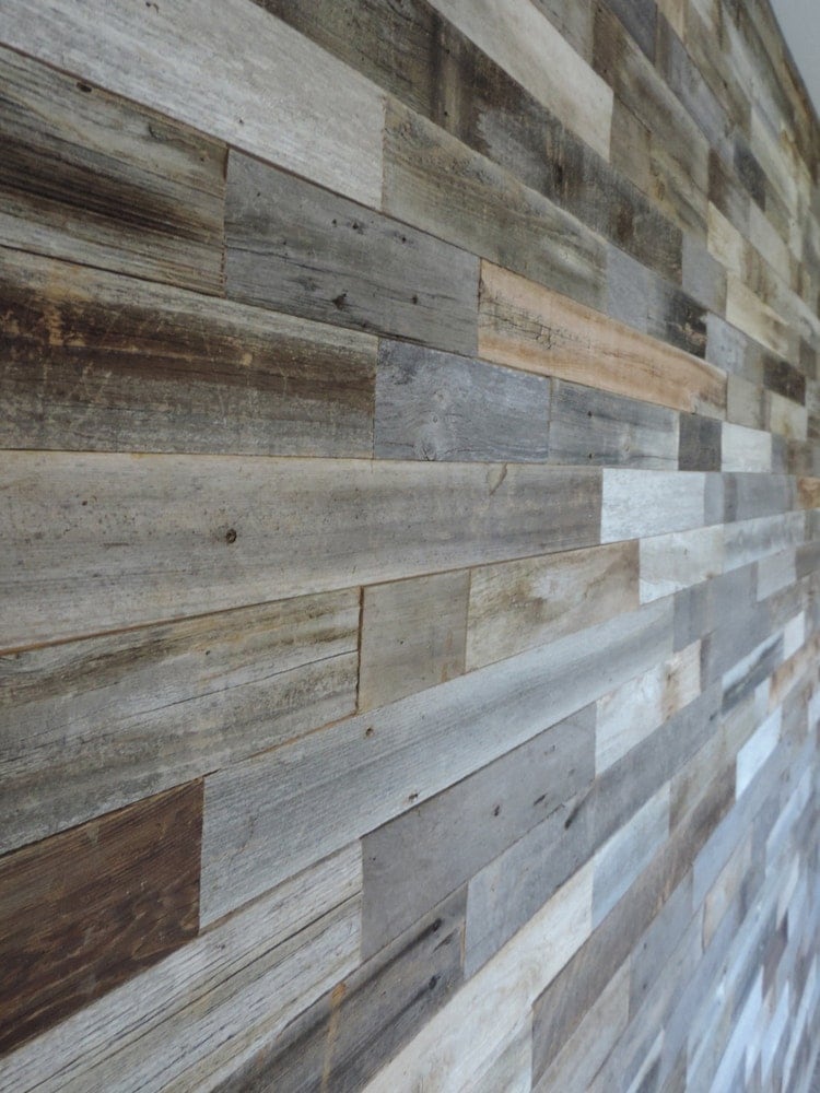 SAMPLE PACK Reclaimed Wood Wall Paneling Sample By ABWframes