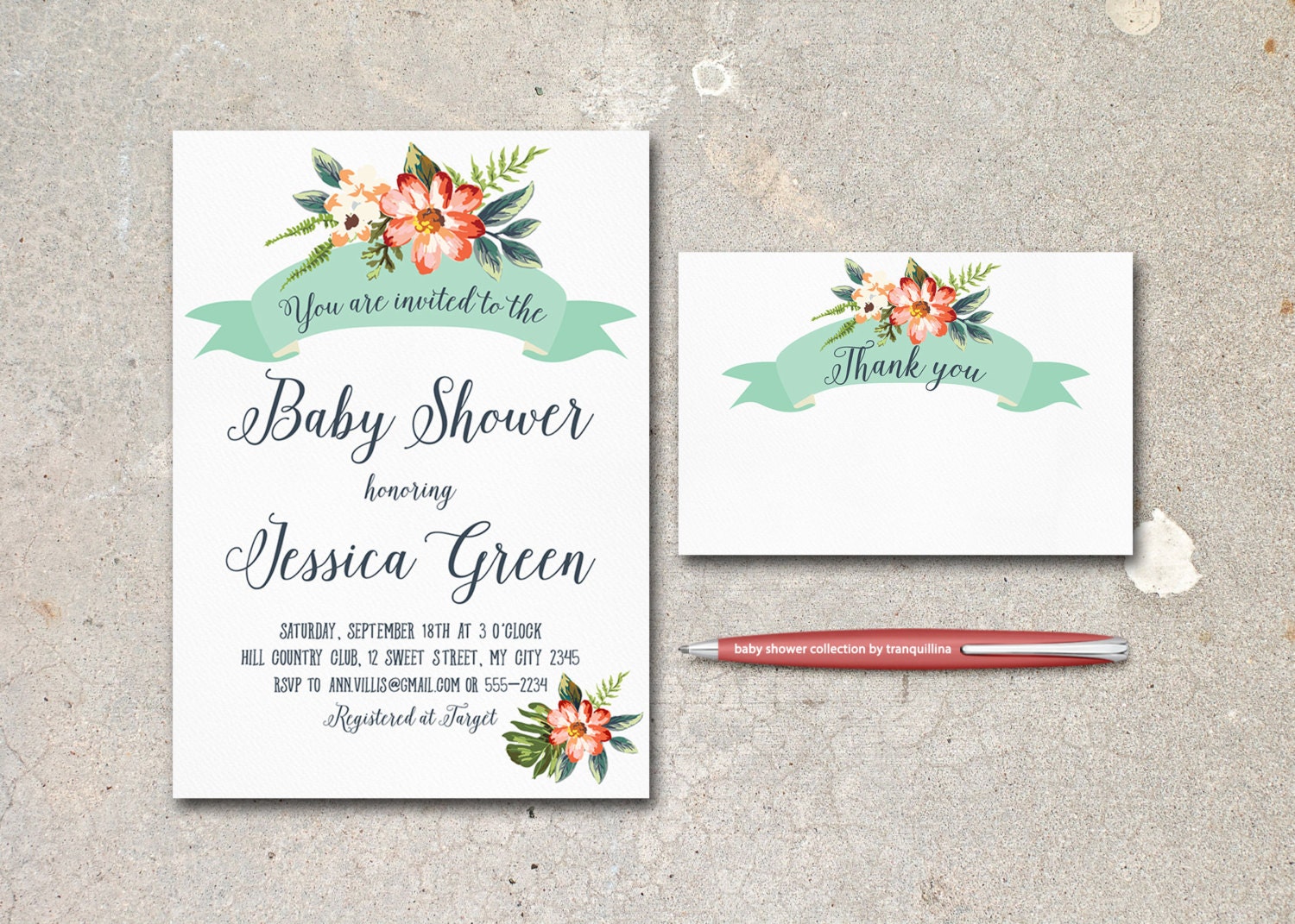 Baby Prediction Card Printable Baby Shower Predictions Baby