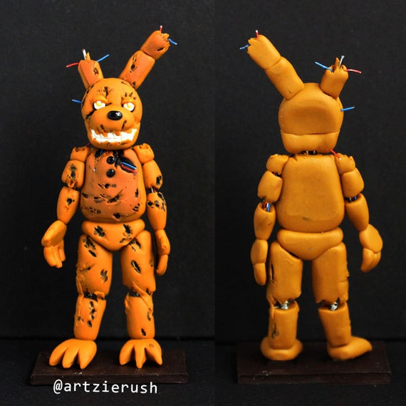 fnaf clay figures