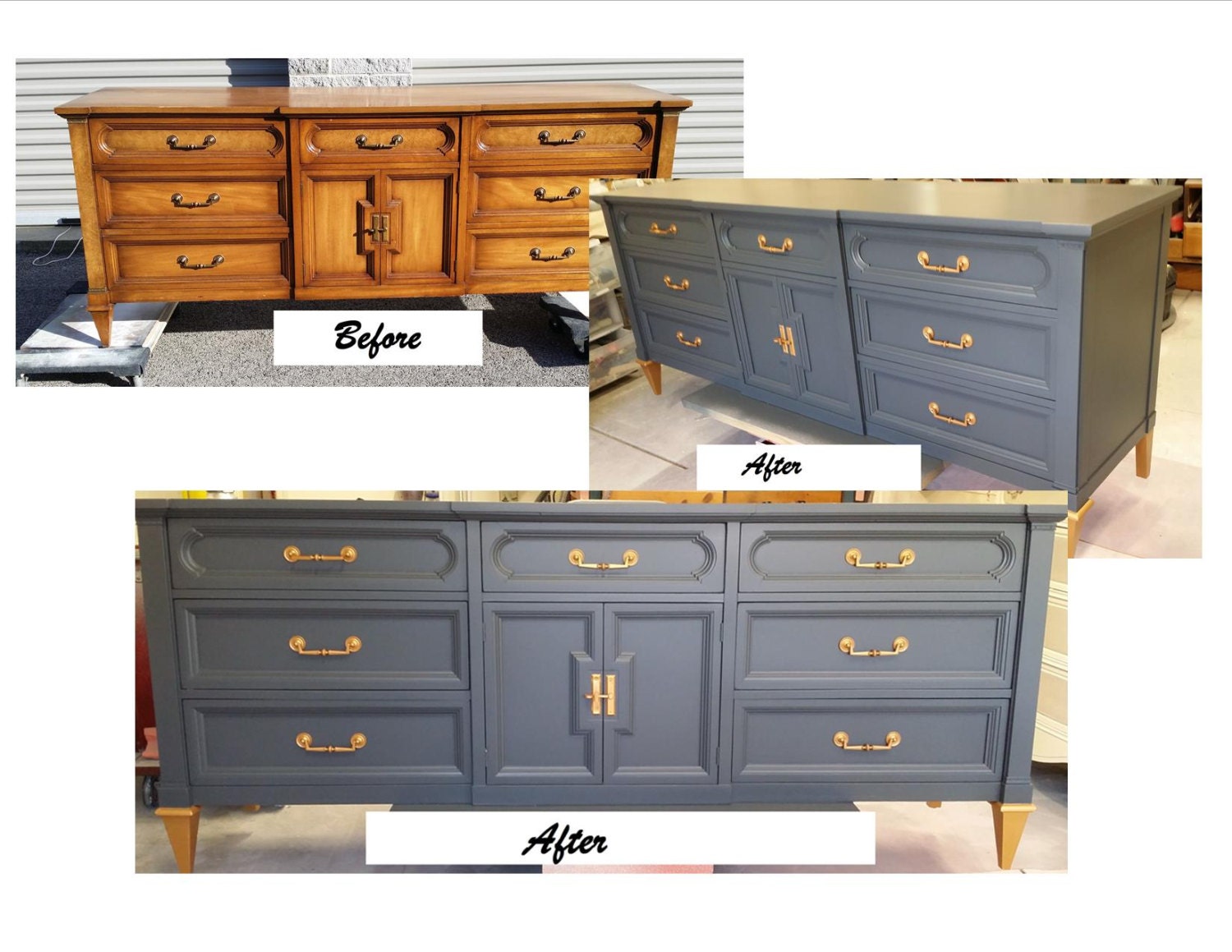 Customize a Beautiful Media Console Credenza Console