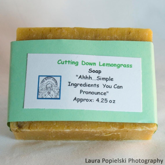 Cutting Down Lemongrass Soap, Handcrafted Soaps, Body Care, Natural Soaps