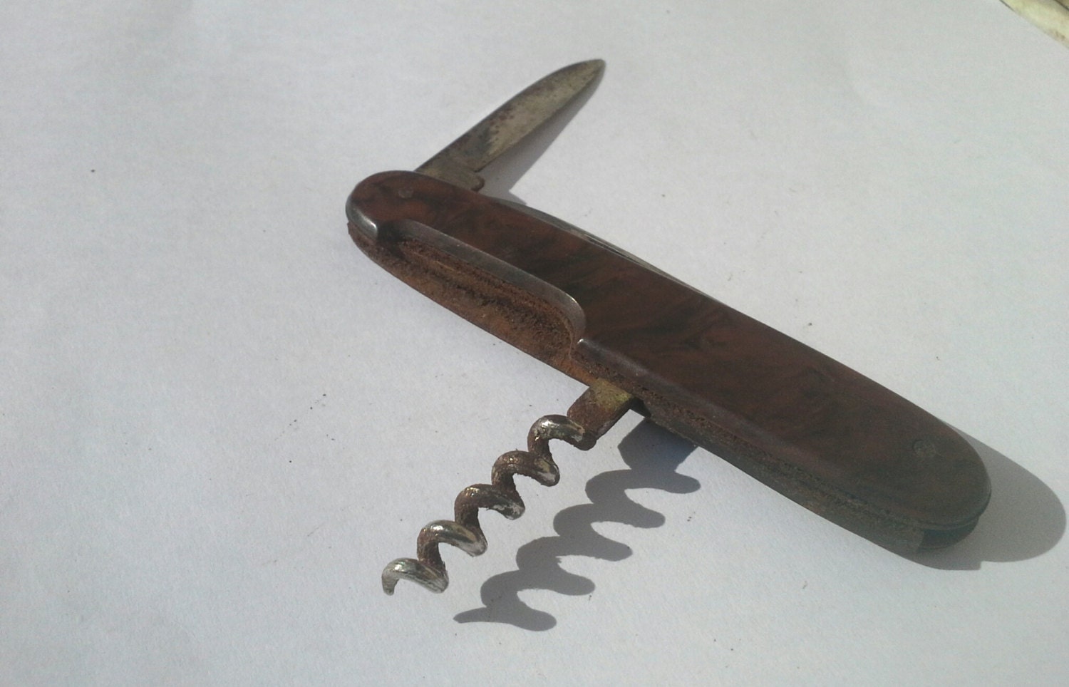 Corkscrew Solingen Inox knife Pocket Knife Camping Knife