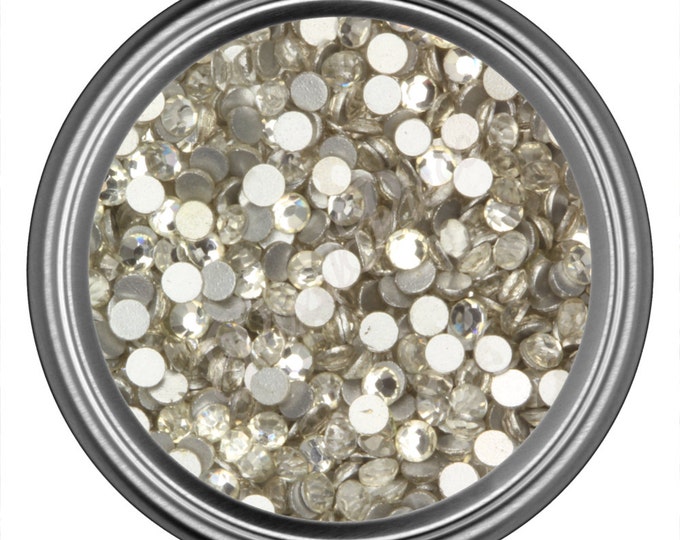 Clear Glass Crystal Swarovski Round Rhinestone 2mm 3mm 4mm 5mm