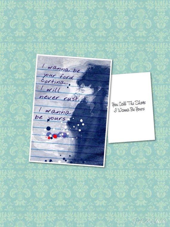 John Cooper Clarke Poem Card
