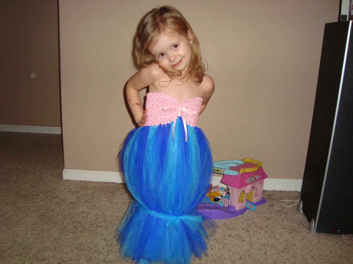 Molly Bubble Guppies inspired tutu dress great for dress up