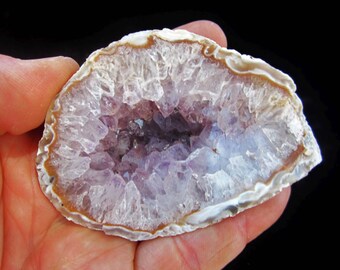 WHOLESALE 1-2" POLISHED GEODES from Brazil - Small Size 1-2" Polished Geodes from Brazil by GeoSpecimens