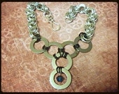 Chainmaille Washer Necklace
