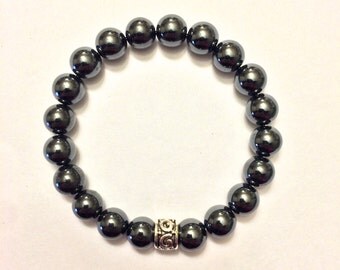Set Collier Et Bracelet En Hématite J Marco - Neuf Avec étiquettes