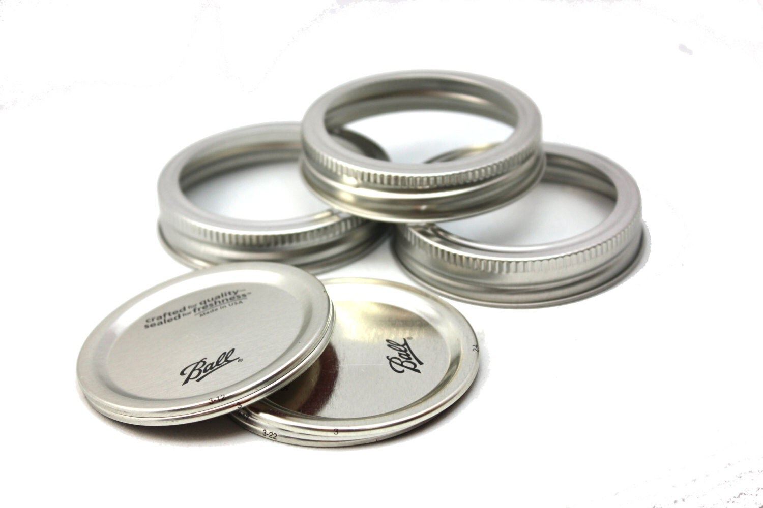 Mason Jar Lids and Bands Ball Rings and by SouthernHomeSupply