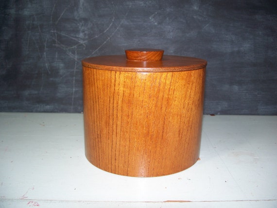 wood storage canister with lid vintage storage wooden wood storage canister with lid vintage storage wooden