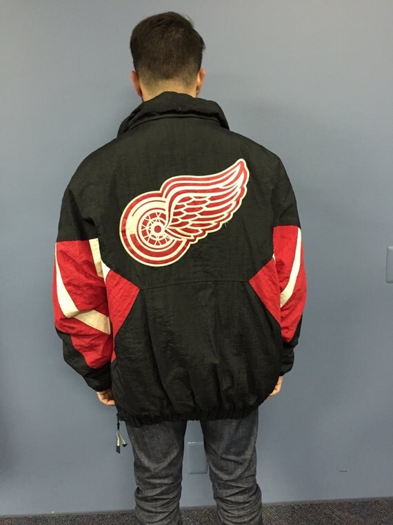 Vintage Detroit Red Wings Starter Jackets Early by UsedCrews4You