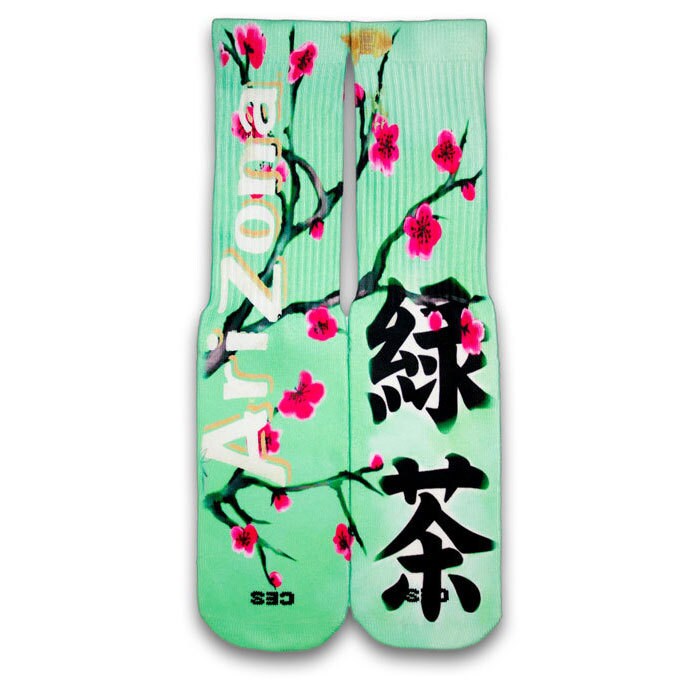 Arizona Green Tea Customize Elite Socks by CustomizeEliteSocks