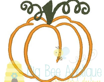 Pumpkin Embroidery design