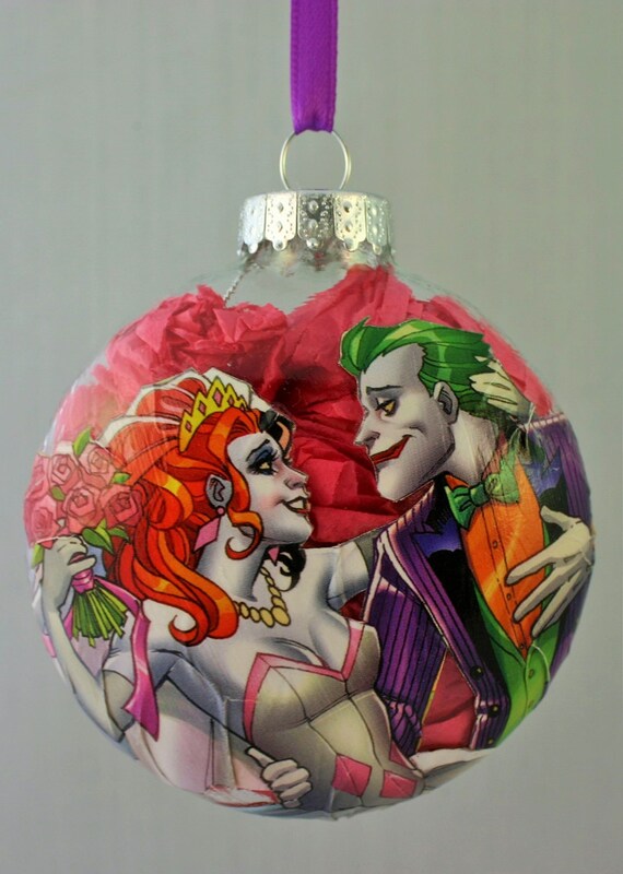 harley quinn and joker christmas ornament by gothamcitycharms harley quinn and joker christmas ornament by gothamcitycharms