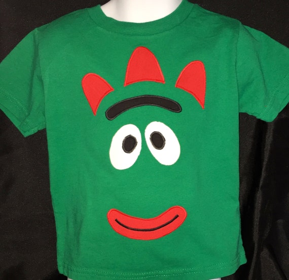 Handmade Embroidered Yo Gabba Gabba Brobee T-shirt Adult