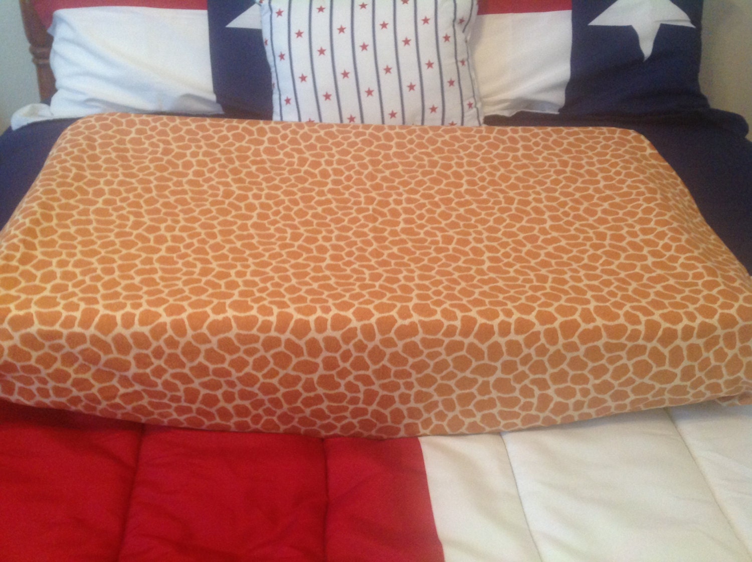 Changing Pad Cover Dresser top changing pad by MyEclecticTreasure