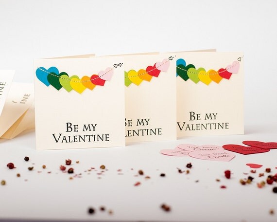 Valentines Day Kids Cards Set, Valentines Card for Kids, School Pack of 15