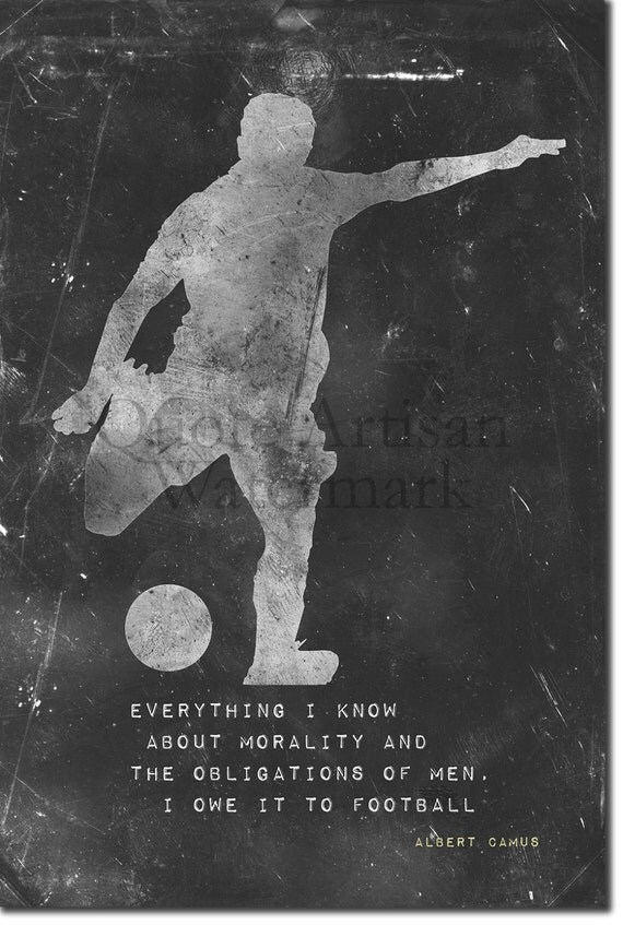 Football / Soccer Motivational Poster 05 Everything I