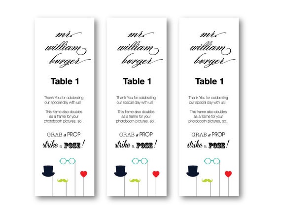 Items Similar To Instant Digital Download 2x6 Photo Booth Frame Insert Template W Editable Photo Booth Frame Inserts Template