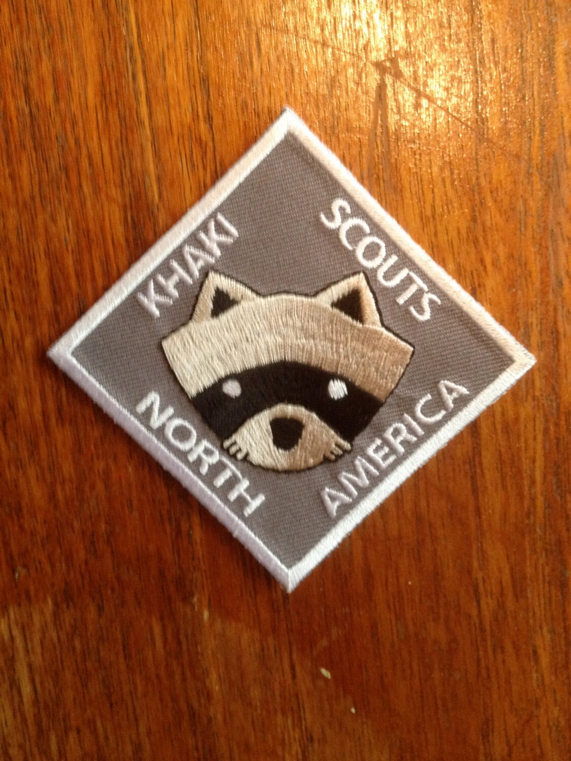Moonrise Kingdom Iron on Khaki Scout patch