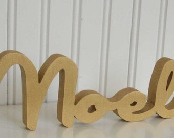 35 Top Pictures Noel Letters Decoration : Noel Letters Rustic Christmas Decor Mantle Decoration Wood ...