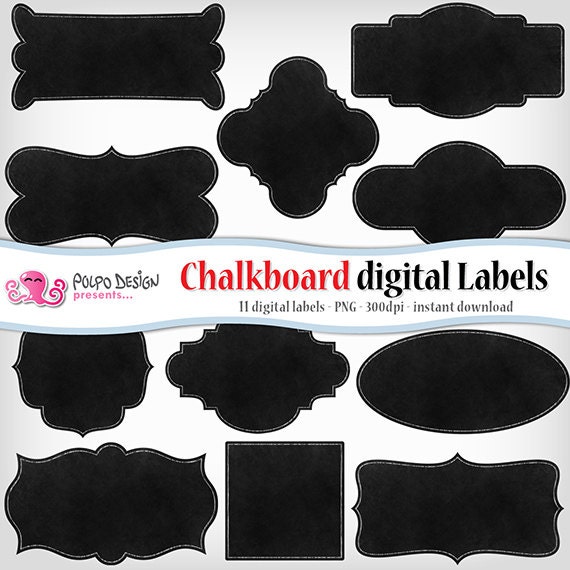 chalkboard labels clipart - photo #39
