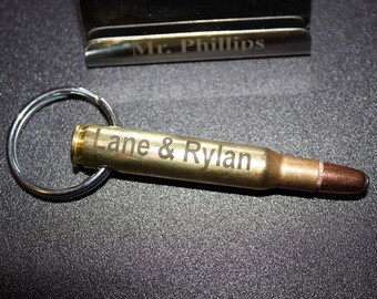 30-06 Personalized Bullet Necklace or Keychain
