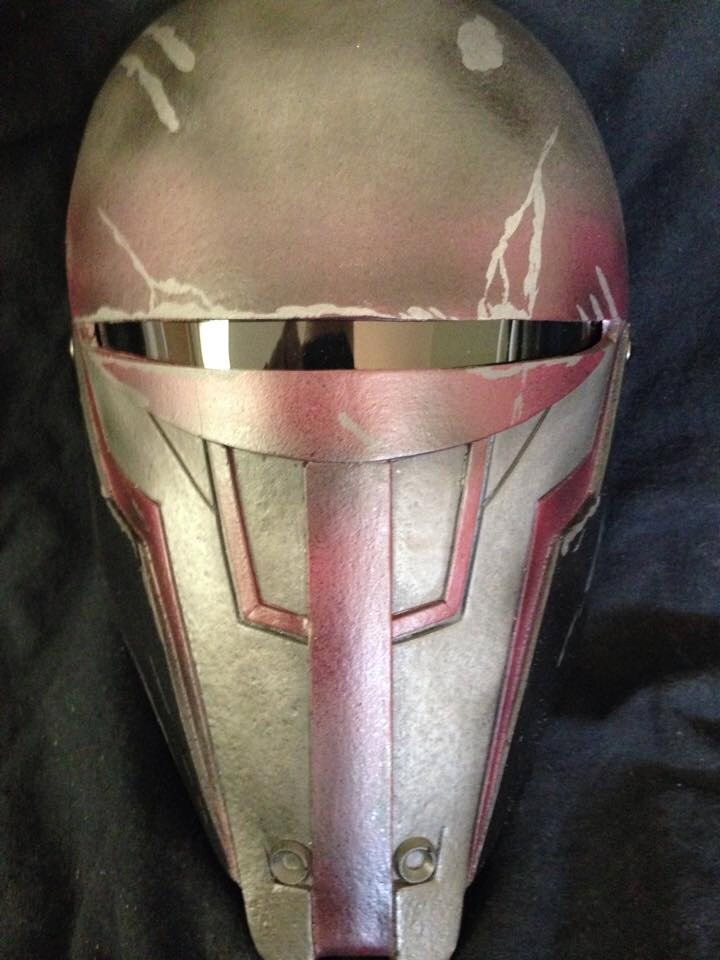 Darth Revan Custom Mask 2 Helmet Star Wars KOTOR by lionsdendc