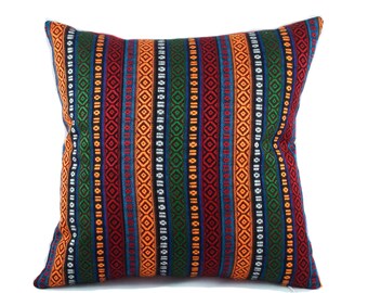 Turkish pillow cover, 20x20, Ethnic pillow, Red throw pillow, Decorative pillow, Accent pillow, Couch cushion, Sofa pillow, Red pillow