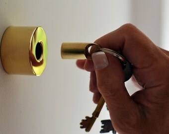 magnetic spare key holder