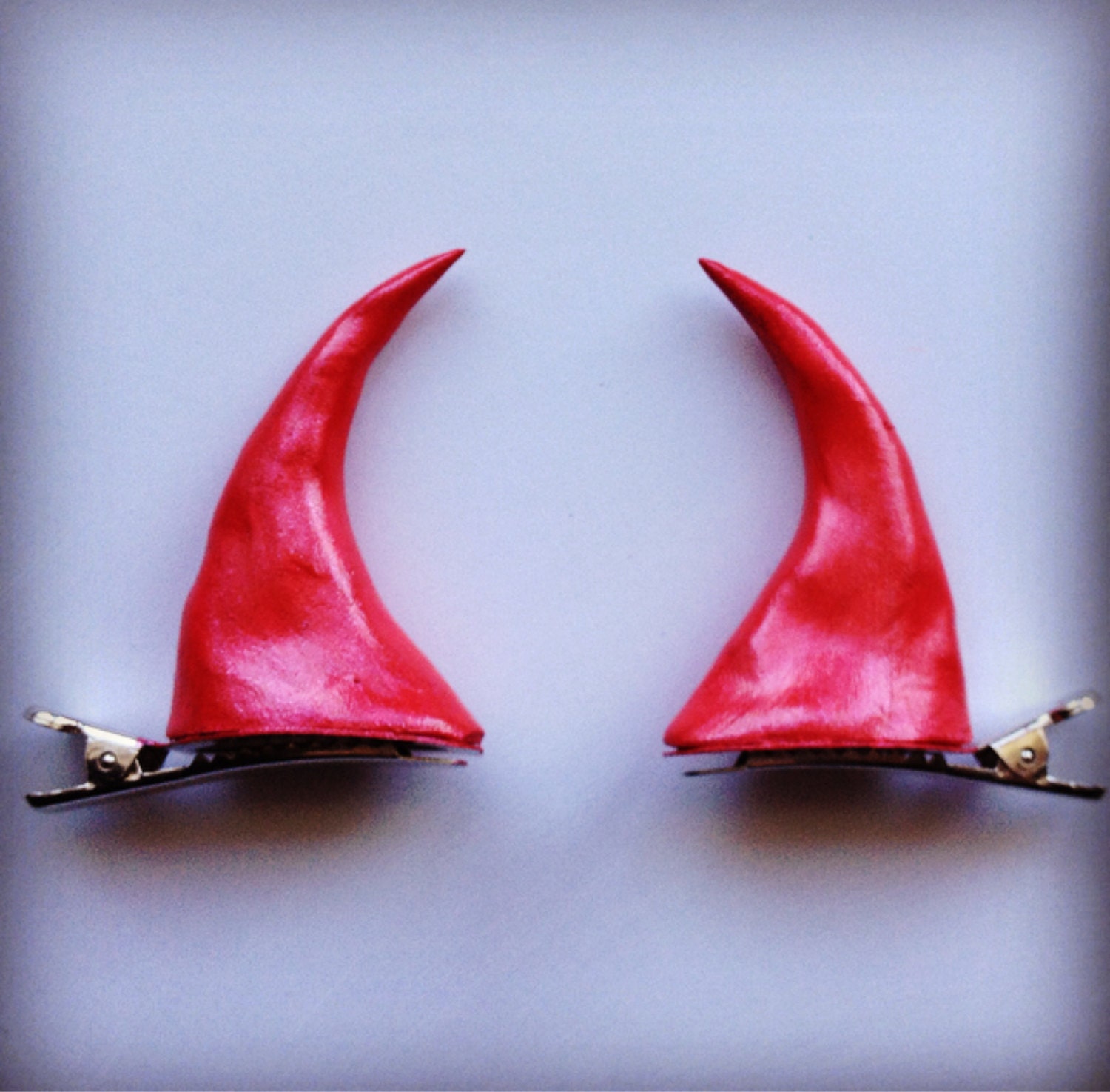 Horn Hair Clips for Devil Demon Dragon Fairy Faery Dryad